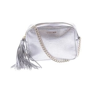 Victoria's secret silver crossbody purse like new condition